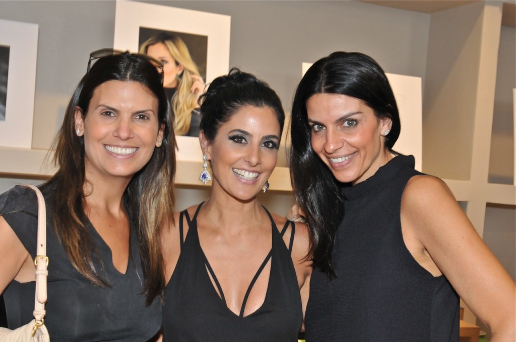 CRIS PAPA YUNES, ANDREA CONTI E PATRICIA ABUD