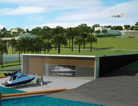 O Green Harbour Fly-in Destiny foi pensado com uma riqueza de detalhes para atender os seus moradores da melhor forma. Pensando no seu conforto e comodidade, o condomínio conta com garagens especiais para carros, lanchas, helicópteros e jatinhos. Venha viver em um lugar totalmente pensado para você.