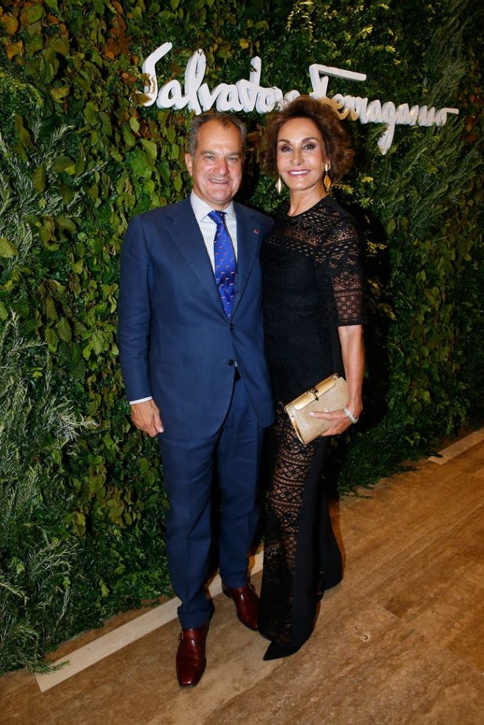 Leonardo Ferragamo e Naty Abascal