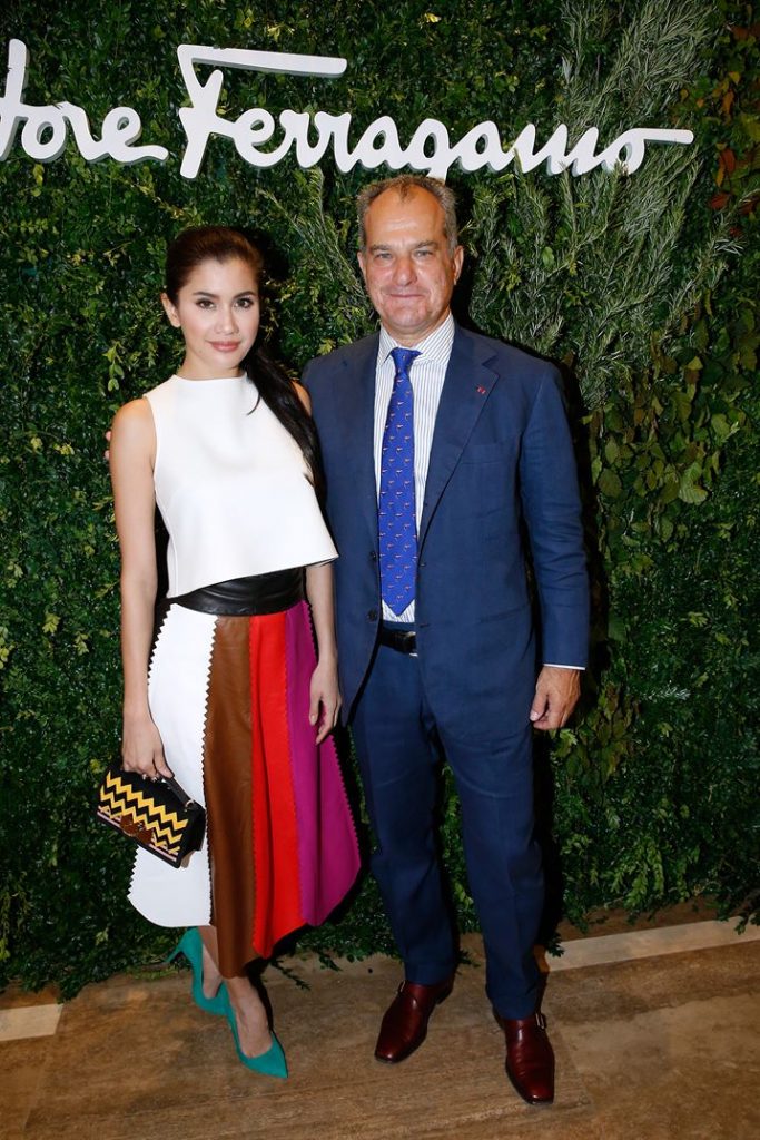 Leonardo Ferragamo e Praya Lundberg