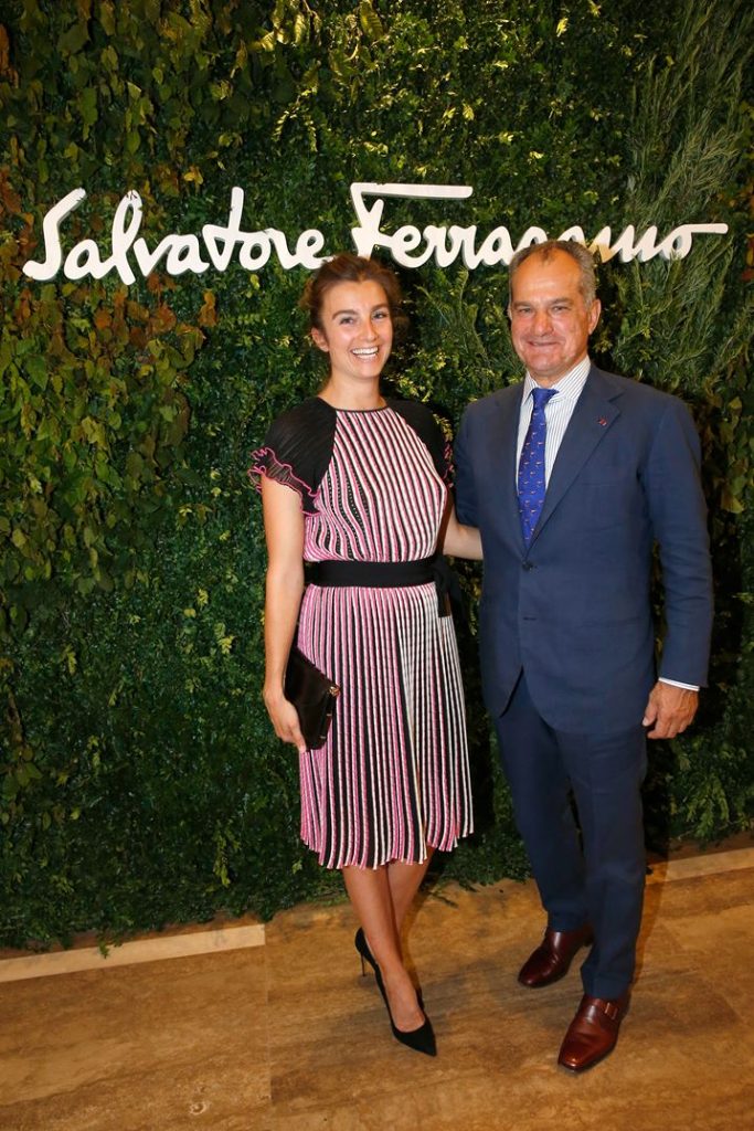 Leonardo Ferragamo e Sonia Sieff
