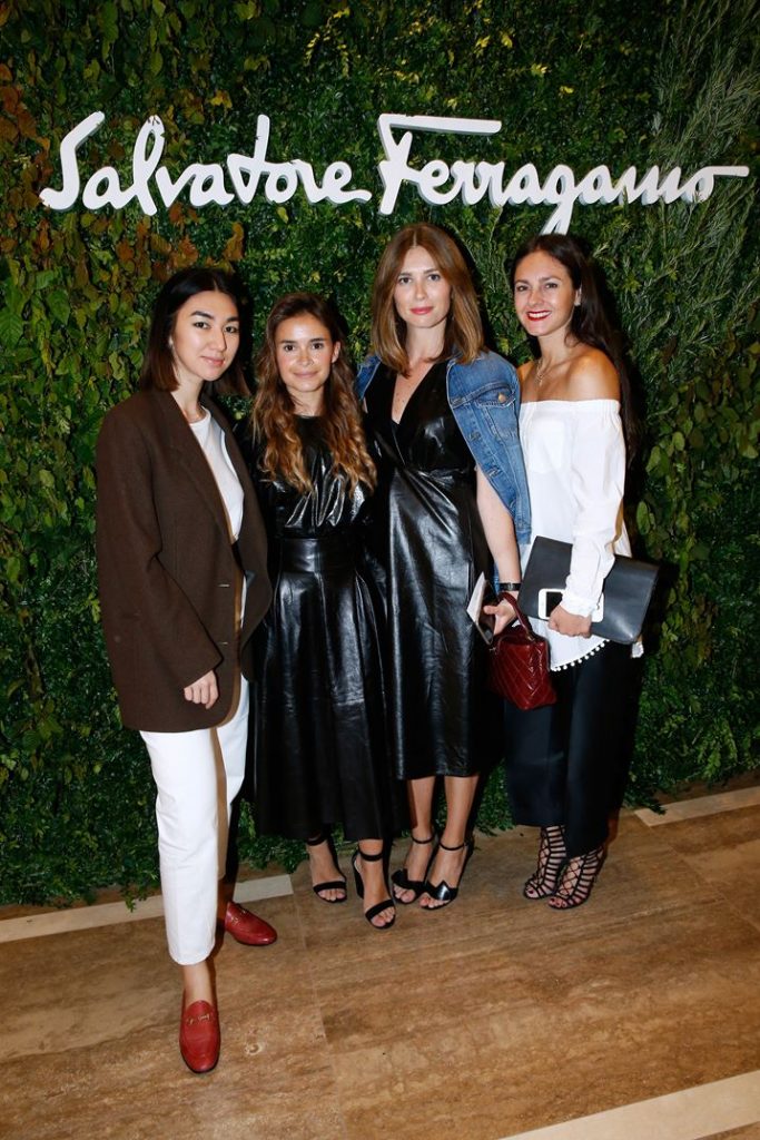 Miroslava Duma and guests