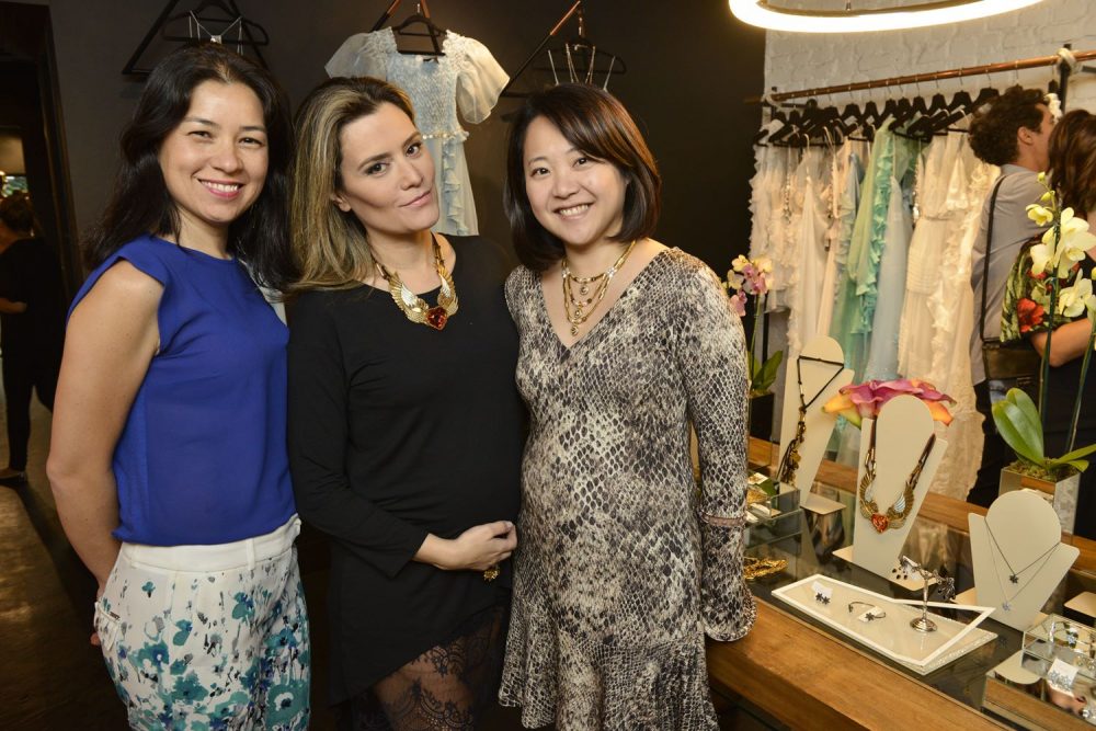Cintia Terra, Claudia Arbex e Patricia Chen