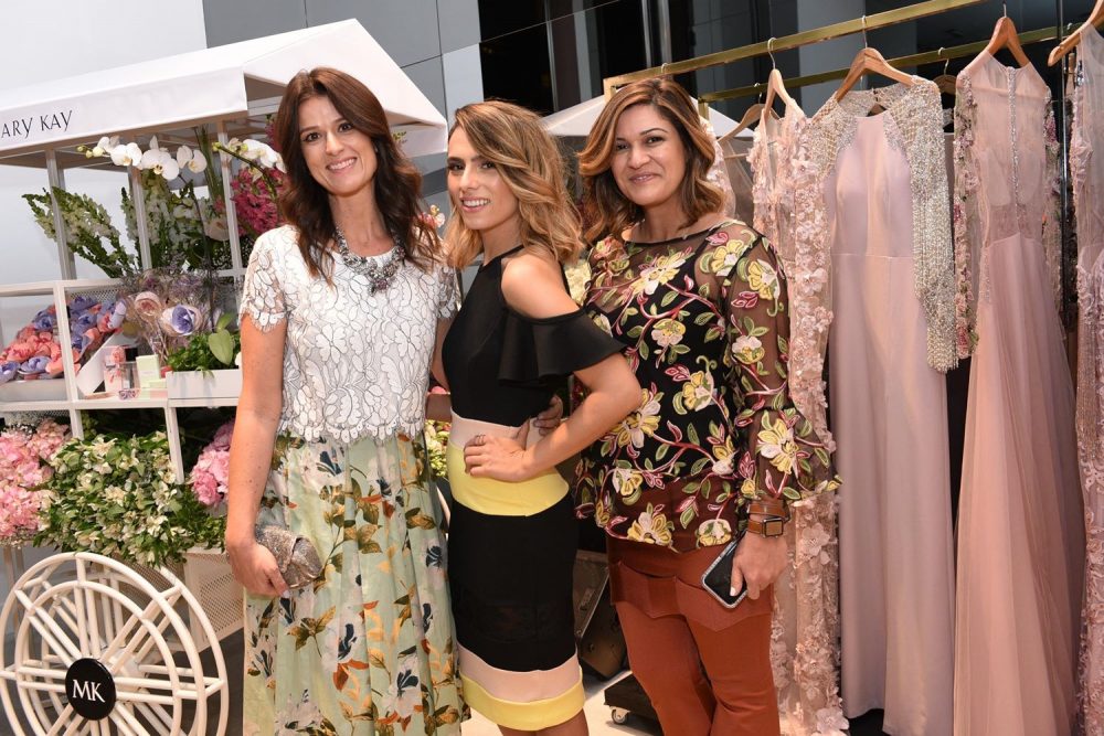 Liana Moreira, Patricia Bonaldi  e Shana Peixoto