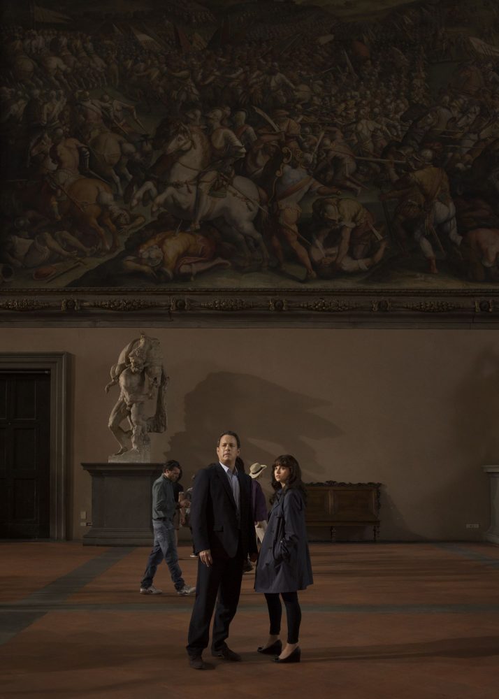 Robert Langdon (Tom Hanks) tells Sienna (Felicity Jones) in Columbia Pictures' INFERNO.