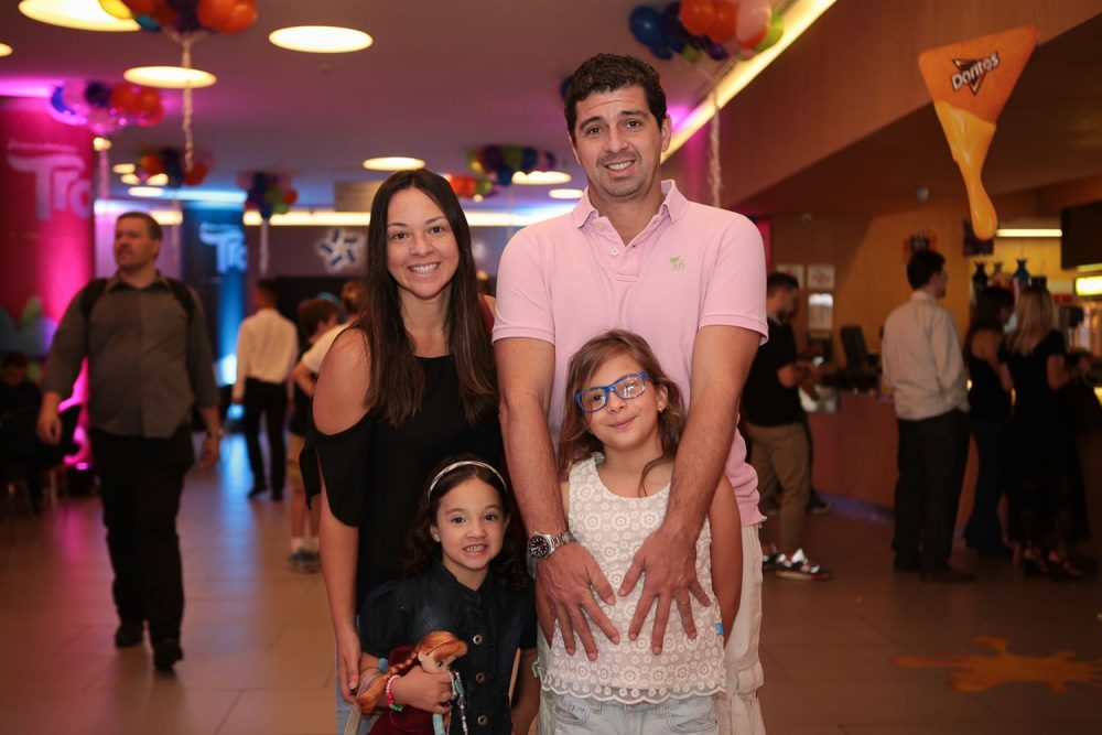 Eleonora, Carolina, Juliana e Paulo Sousa 
