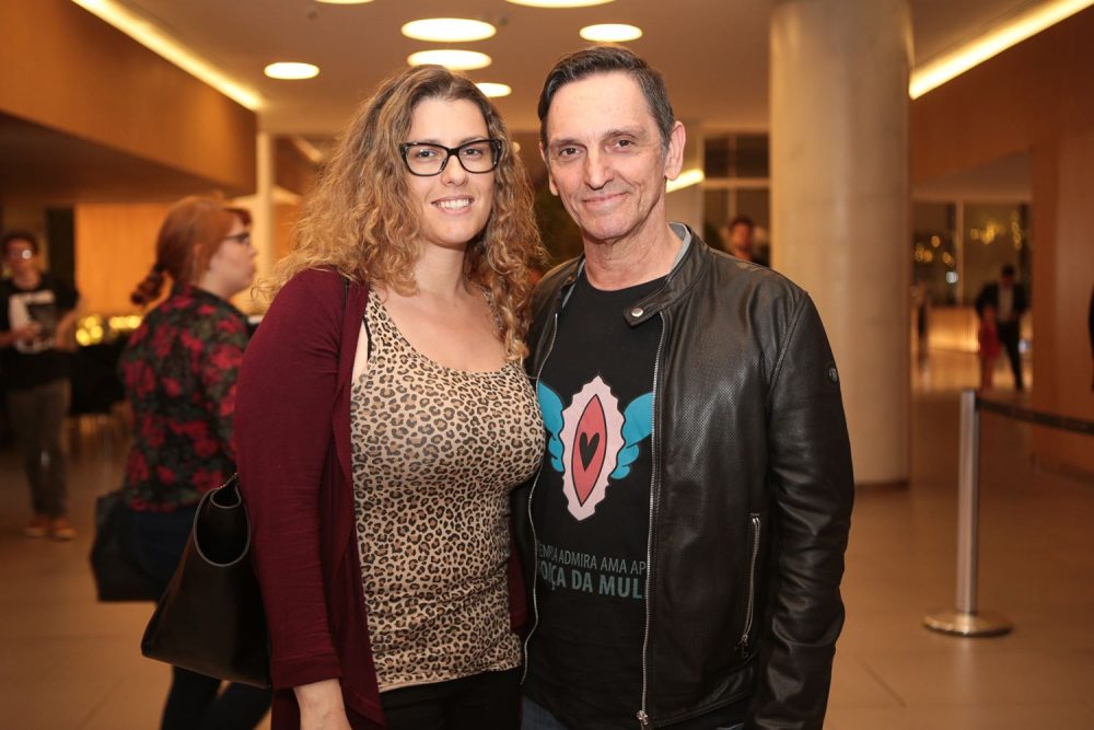 Renata Galvão e Paulo Miklos